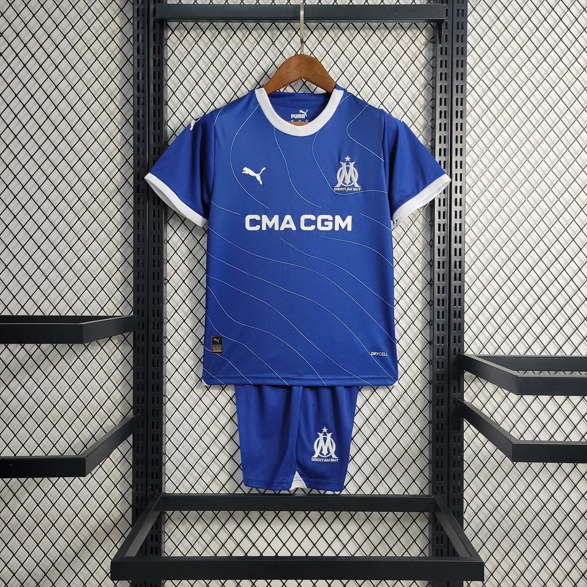 Kit Júnior Olympique de Marsella Segunda Equipación 2023 2024