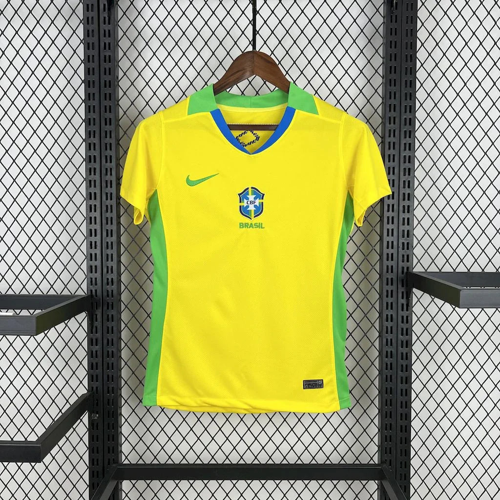CAMISETA BRASIL FEMENINO PRIMERA EQUIPACIÓN 2025