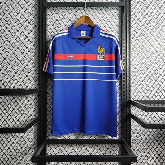CAMISETA RETRO SELECCIÓN FRANCESA 1985/86