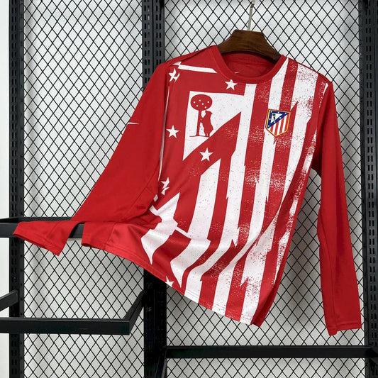 Camiseta Atletico Madrid manga larga 2025-26 entrenamiento