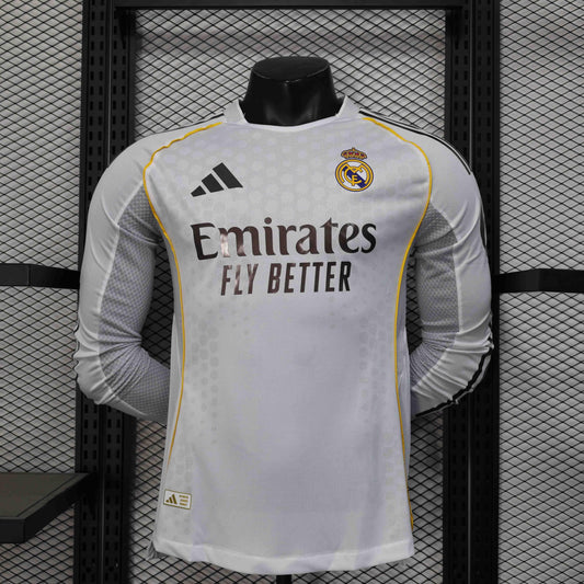 Camiseta 25-26 Real Madrid Manga Larga