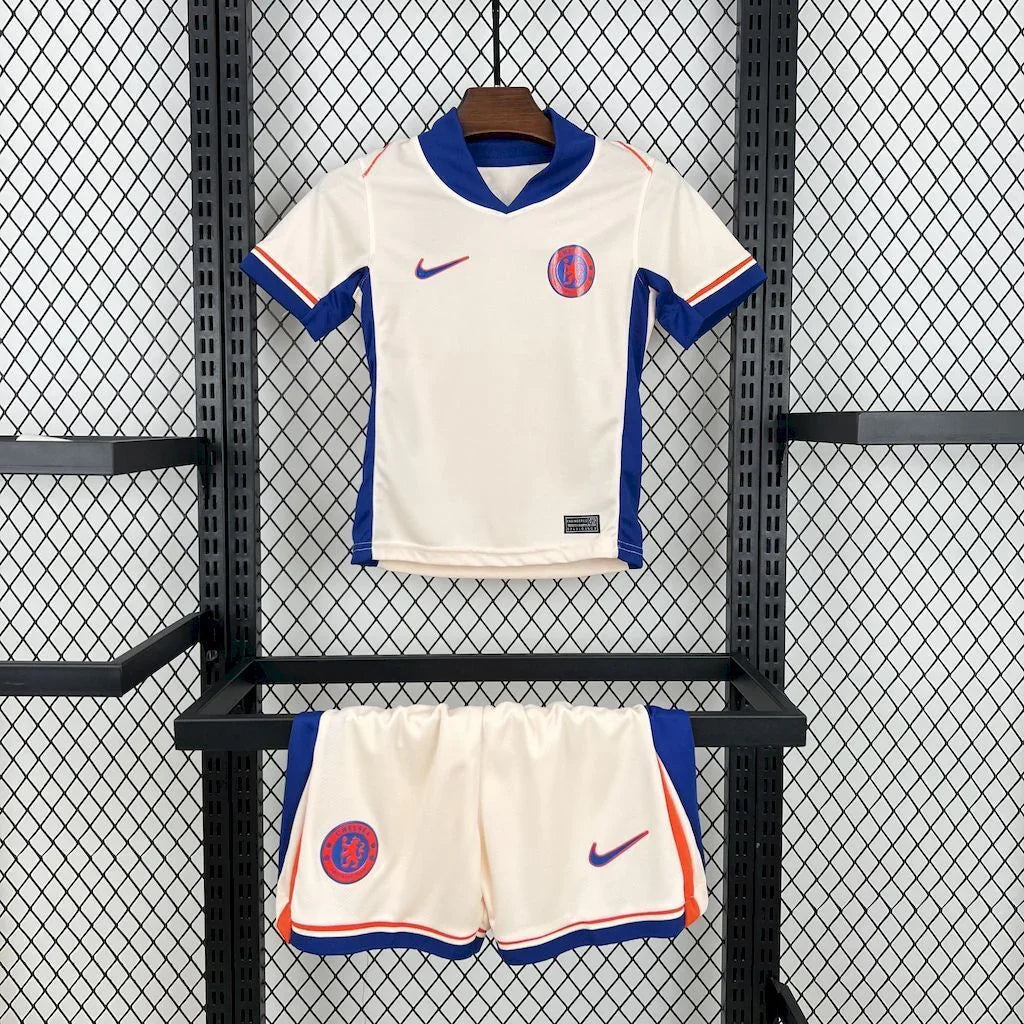 Kit Júnior Chelsea segunda equipación 2024-25