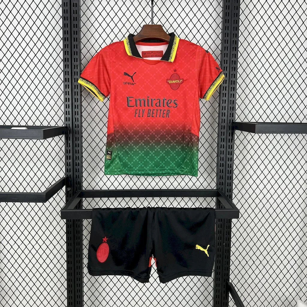 Kit Júnior AC Milan concepto 2025-26