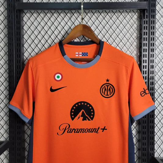 Camiseta Inter Milan  Foot Tercera Equipación Naranja 2023 2024