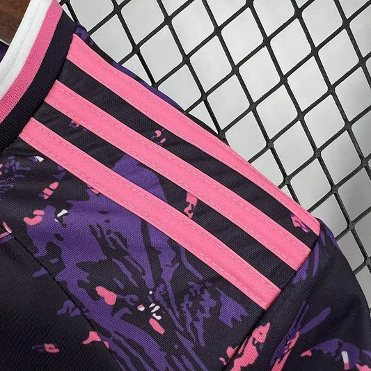 Camiseta Real Madrid foot concepto rosa 2024 2025