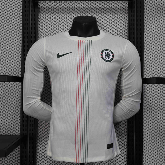 Camiseta Chelsea segunda equipación manches longues2025-26