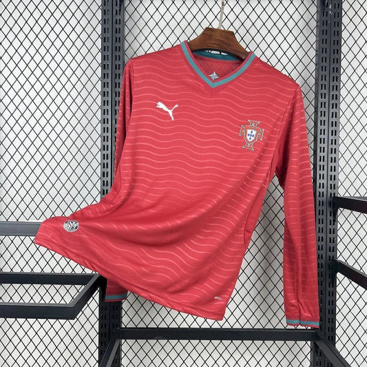 Camiseta Portugal manga larga Copa Del Mundo 2026