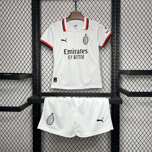 Kit Júnior AC Milan Segunda Equipación 2024 2025
