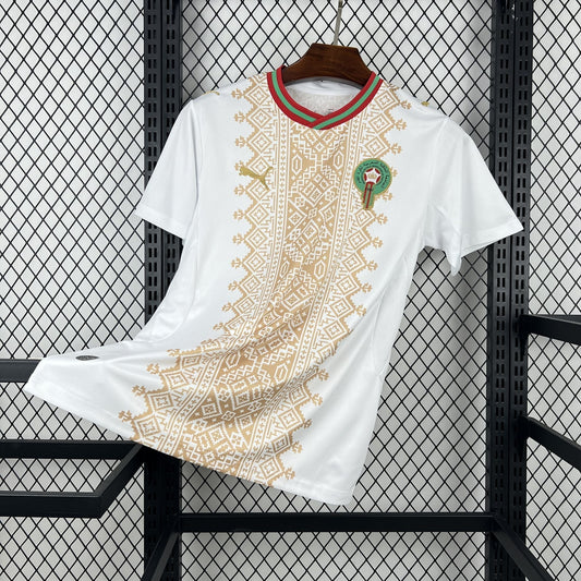 Camiseta Marruecos Blanco segunda equipación Copa Del Mundo 2026