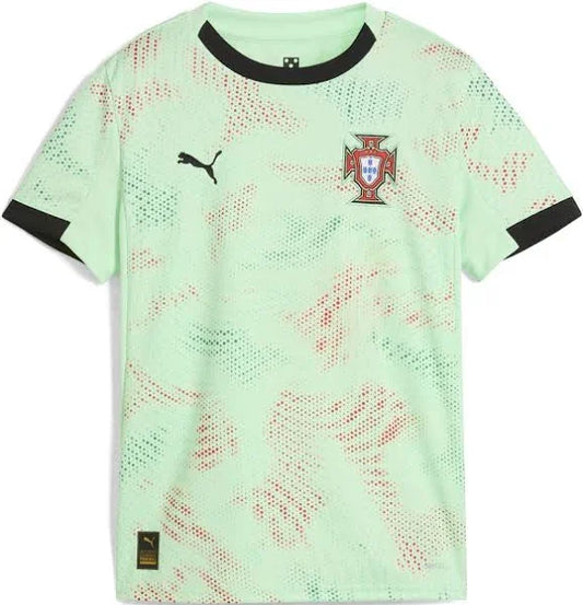 Camiseta Portugal segunda equipación "Verde fluo" 2025/2026